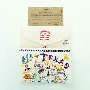 Catstudio Texas Hand Bar Towel Geography Collection 27"L X 21"L NEW